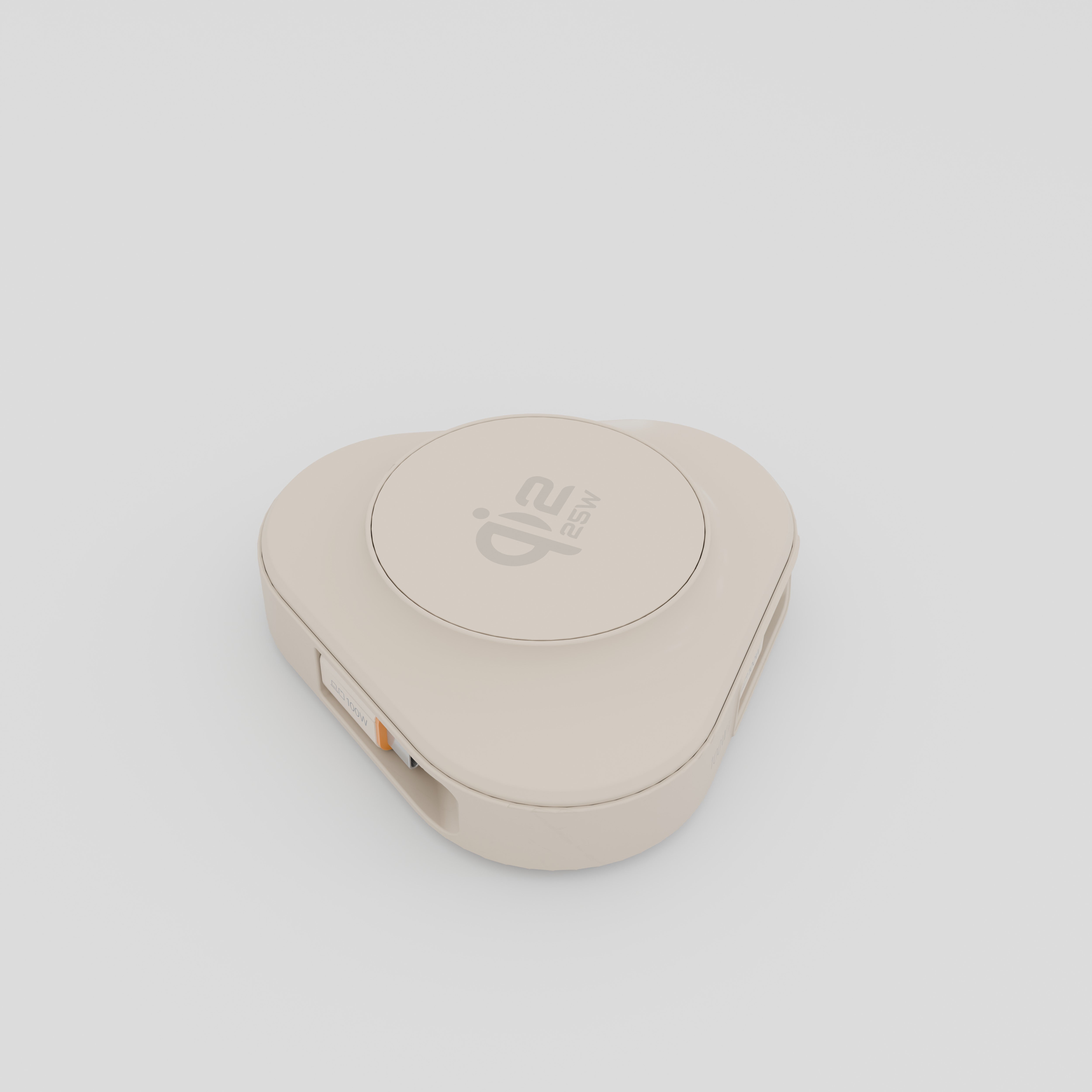 100W Qi2 25W Power Station w/Dual Retractable Cables