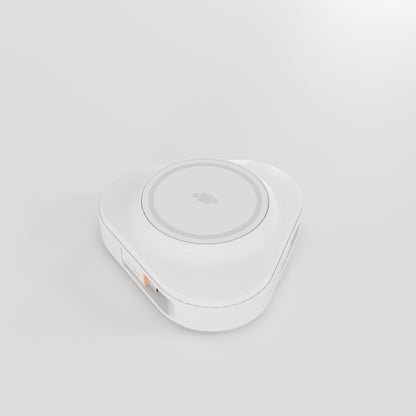 100W Qi2 25W Power Station w/Dual Retractable Cables