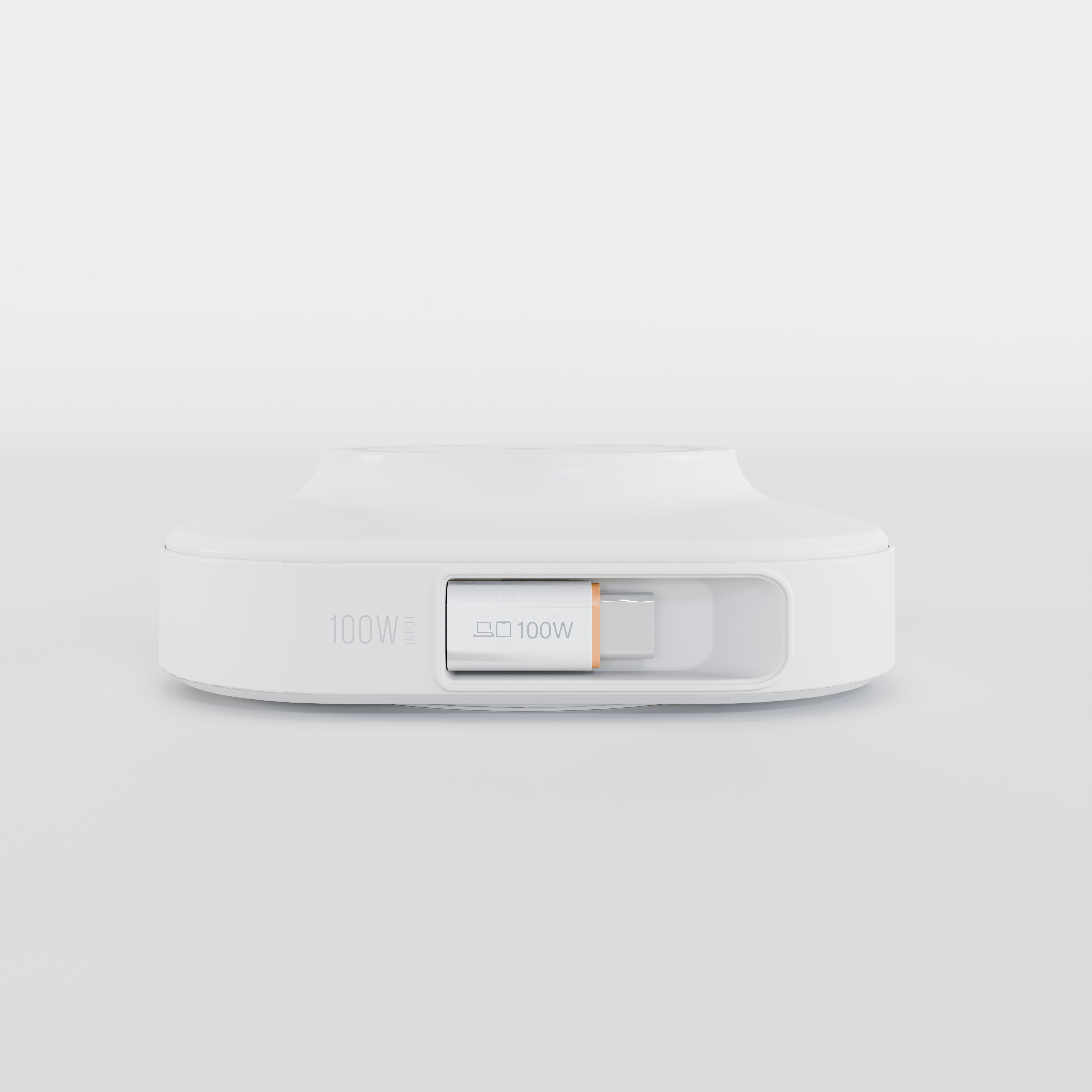 100W Qi 15W Power Station + Universal Watch Charger w/Dual Retractable Cables