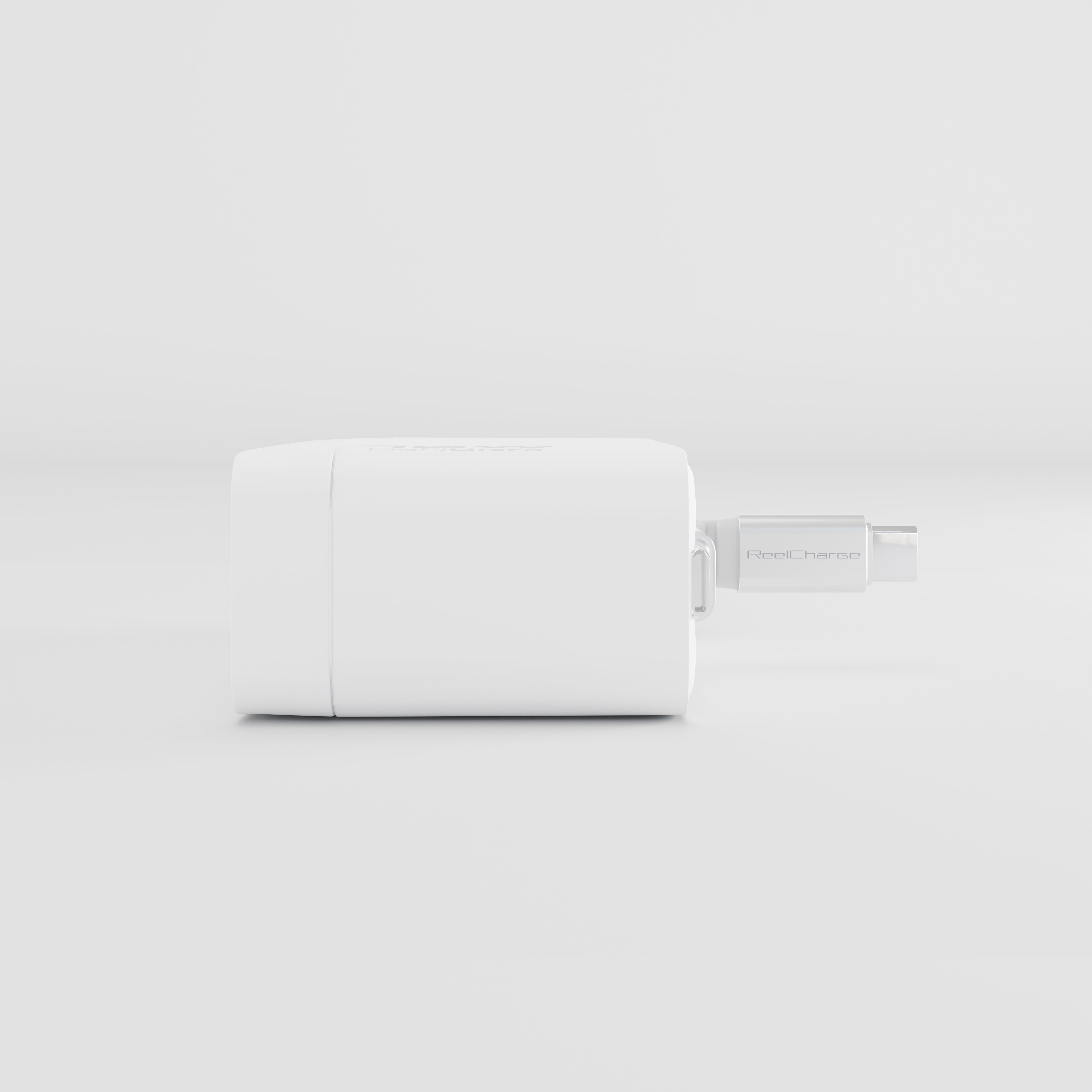 70W USB-C+C+A AVS Wall Charger w/Retractable Cable
