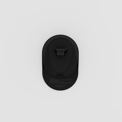 Magnetic Wireless Car Charger w/Retractable Cable