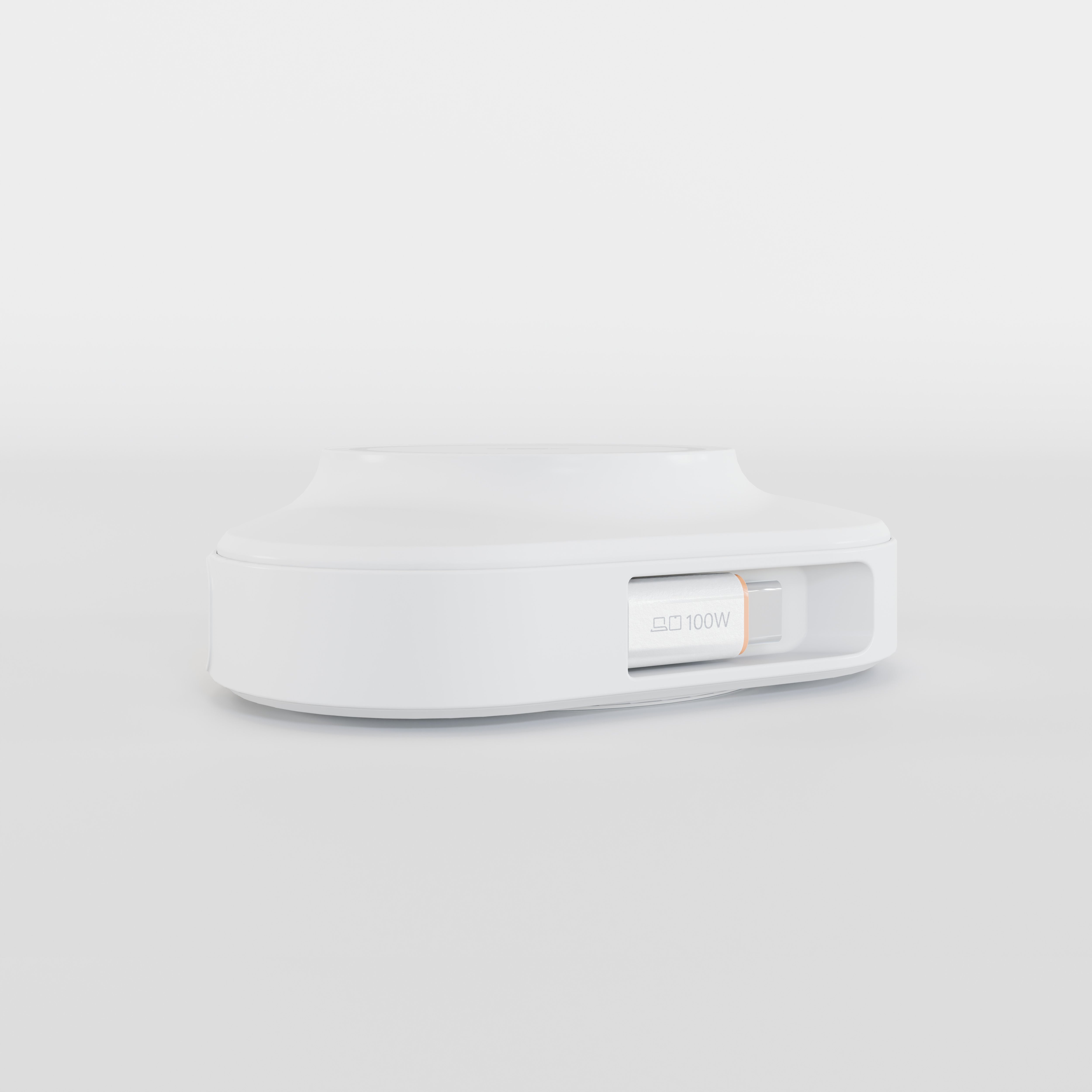 100W Qi 15W Power Station + Universal Watch Charger w/Dual Retractable Cables