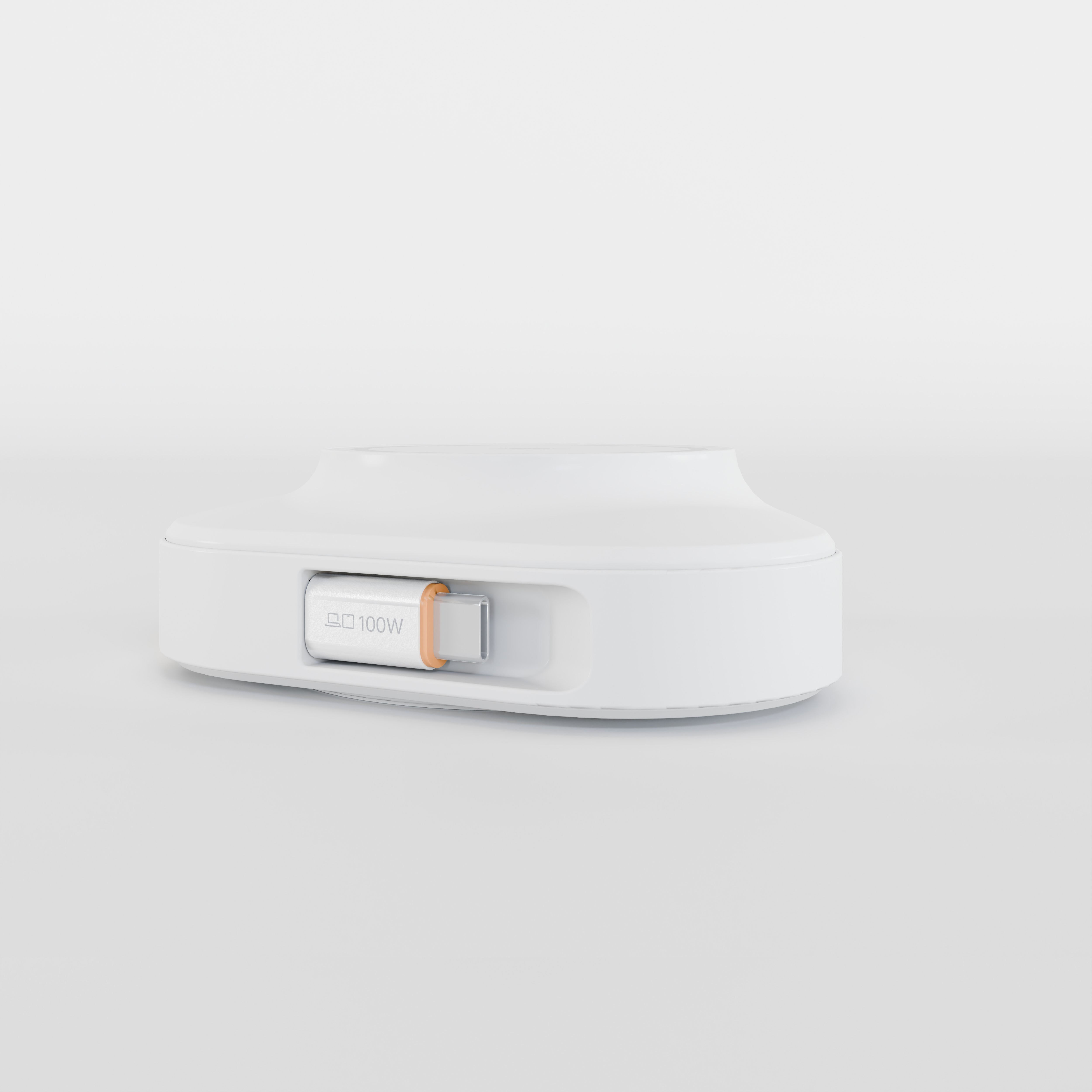 100W Qi 15W Power Station + Universal Watch Charger w/Dual Retractable Cables