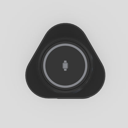 100W Qi 15W Power Station + Universal Watch Charger w/Dual Retractable Cables