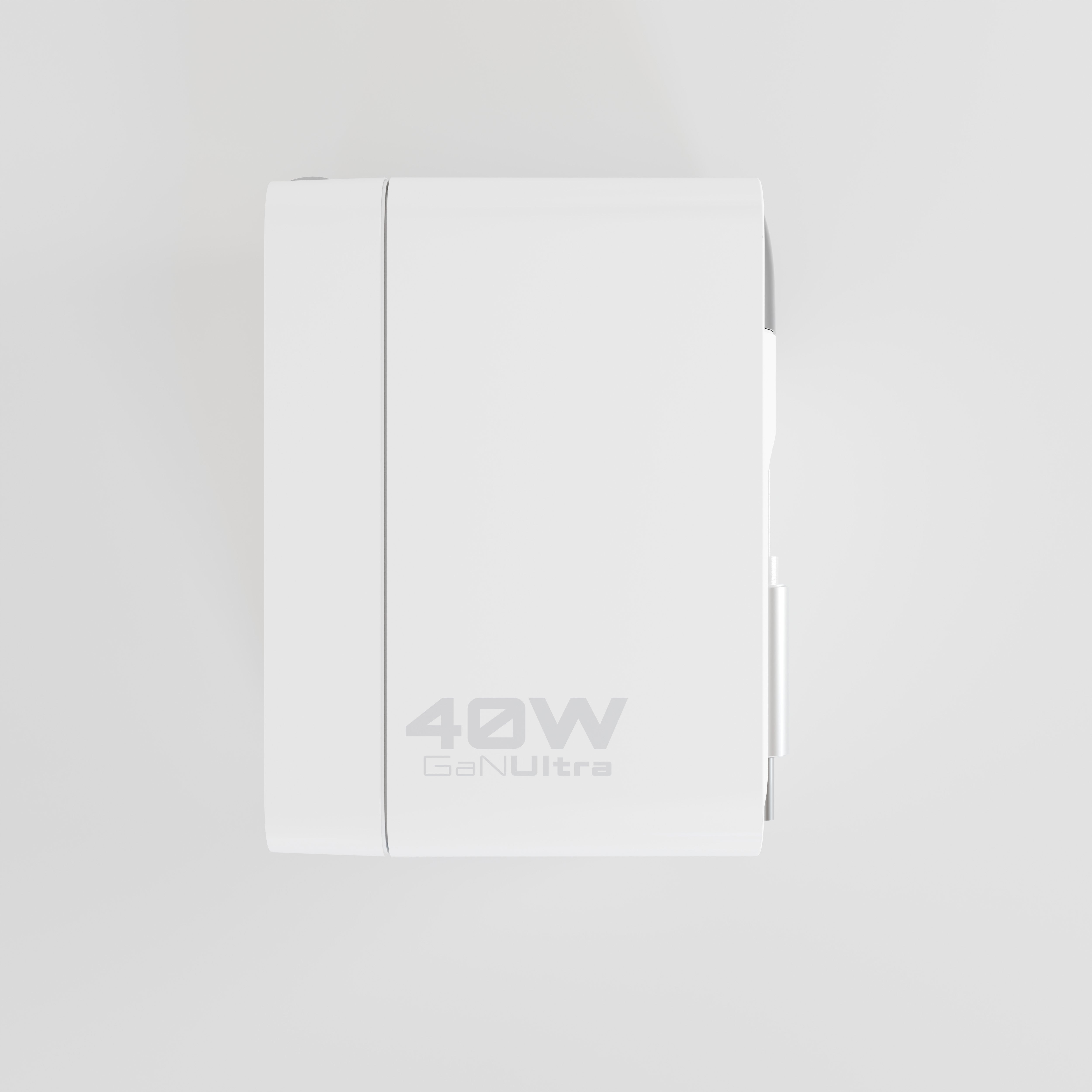 40W USB-C+C AVS Wall Charger w/Retractable Cable