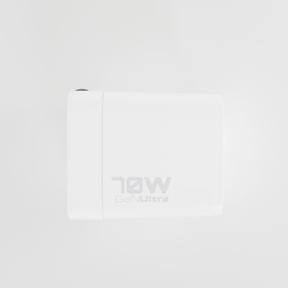 70W Universal Travel Charger w/Retractable Cable